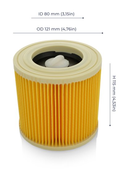 Фильтр воздушный Zugel ZSF01P