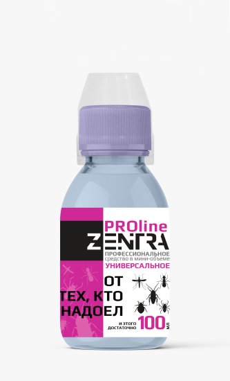 Инсектицид для защиты от насекомых Zentra жидкость 100 мл
