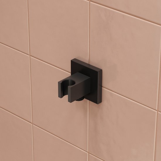 Подключение для душевого шланга Iddis Folk FOLBL00i62 цвет черный матовый