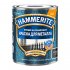 Краска по ржавчине 3в1 Hammerite черная RAL 9005 молотковая матовая 0,75 л