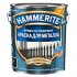 Краска по ржавчине 3в1 Hammerite черная RAL 9005 молотковая матовая 5 л