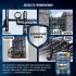Краска по ржавчине 3в1 Hammerite черная RAL 9005 молотковая матовая 5 л