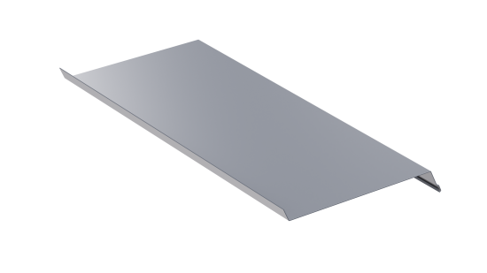 Отлив 150x2000 мм цвет темно-серый