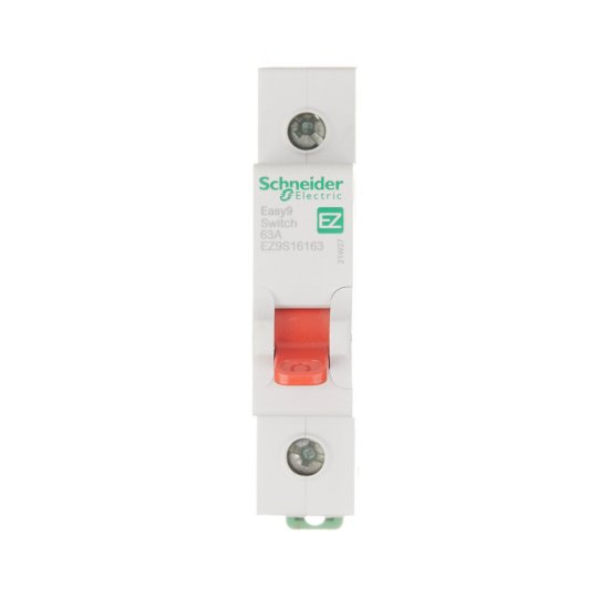 Рубильник Schneider Electric Easy9 (EZ9S16163) 1P 63А 230 В на DIN-рейку