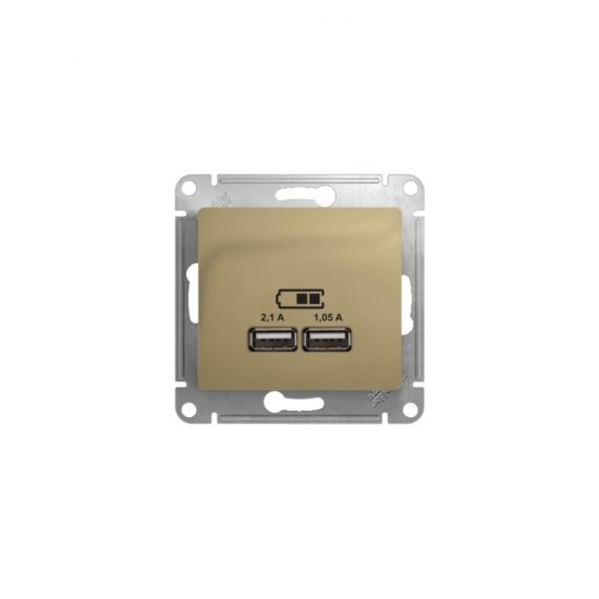Розетка Systeme Electric Glossa