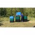 Бак для жидкостей Polimer Group R 200 200 л пластиковый с крышкой синий