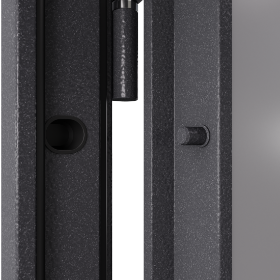 Дверь входная металлическая Гибсон 95x205 см правая классик ферро