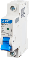 Автоматический выключатель CHINT NXB-63 1P C10 А 6 кА