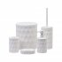 Мыльница Fixsen Diamond White FX-461-4 пластик цвет белый