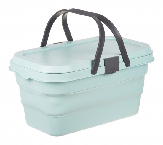 Корзина для пикника Флекс 28x47x10 см полипропилен морская волна