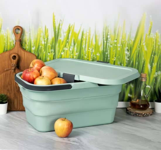 Корзина для пикника Флекс 28x47x10 см полипропилен морская волна