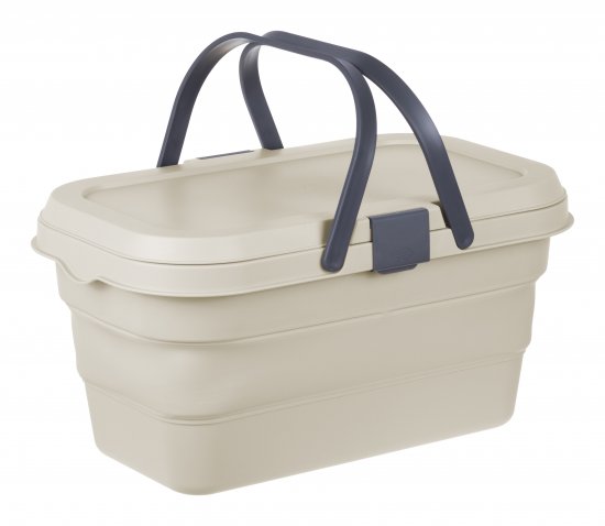Корзина для пикника Флекс 28x47x10 см полипропилен латте