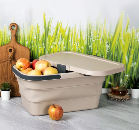 Корзина для пикника Флекс 28x47x10 см полипропилен латте