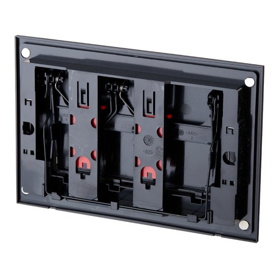 Клавиша смыва для инсталляций Alcadrain M57 черная (549568)