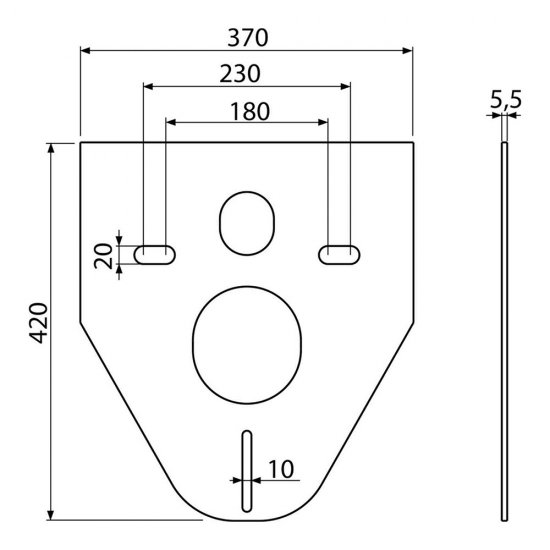 Звукоизоляция для инсталляций Alcadrain M (М91)