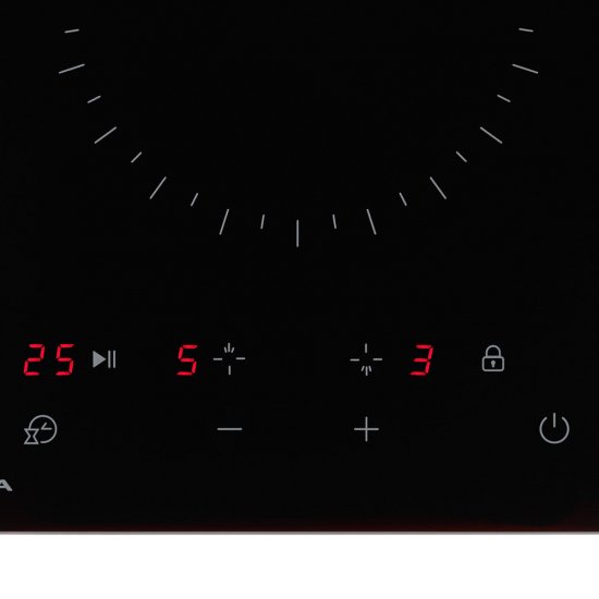 Варочная панель электрическая Krona Racio Zauber 2 конфорки черная