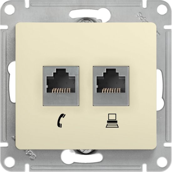 Механизм розетки Systeme Electric GLOSSA