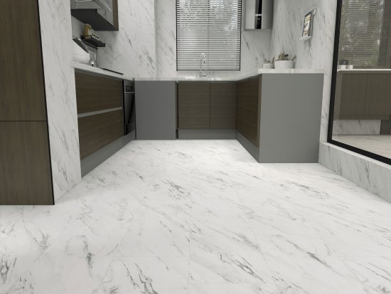 SPC плитка Unolaperla с подложкой класс 43 толщина 5 мм 2.605 м²