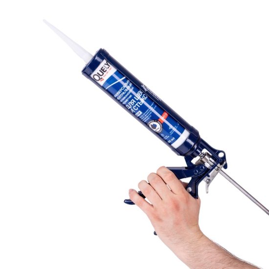 Герметик силиконовый нейтральный Quelyd белый 280 мл