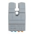Клеммы разветвительные рычажковые Duwi СМК-524 PRO 2x4-проводные 4мм² серые 4шт 26660 4