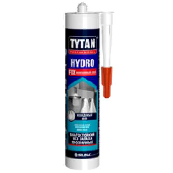 Клей монтажный Tytan Hydro Fix универсальный прозрачный 310 мл