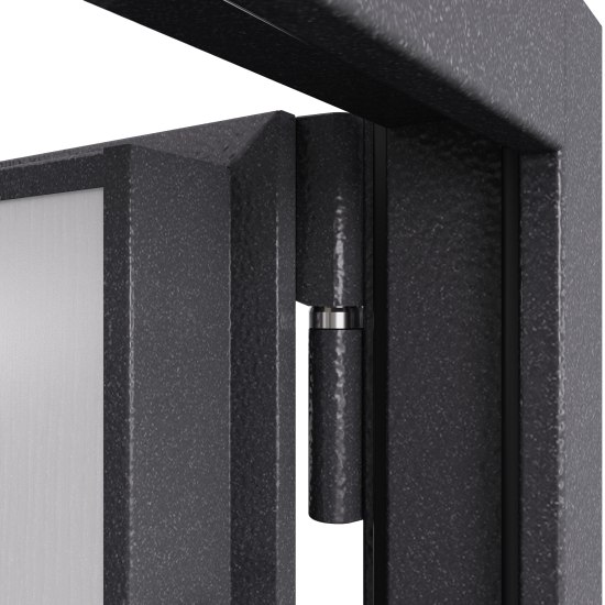 Дверь входная металлическая Гибсон 95x205 см левая классик беленый