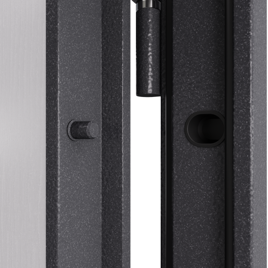 Дверь входная металлическая Гибсон 95x205 см левая классик беленый