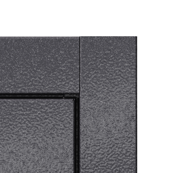 Дверь входная металлическая Гибсон 95x205 см левая классик беленый