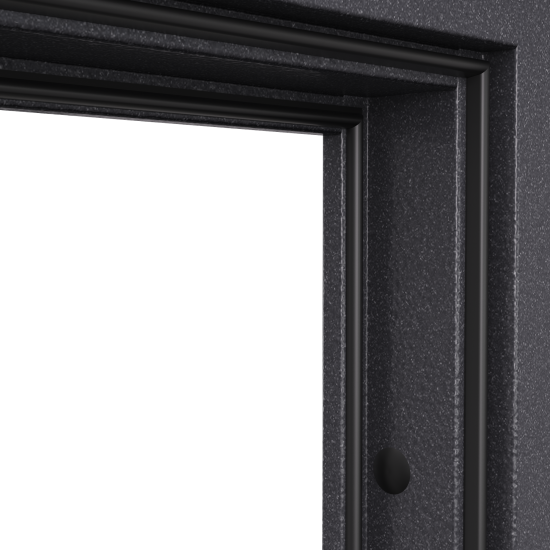 Дверь входная металлическая Гибсон 95x205 см левая классик беленый