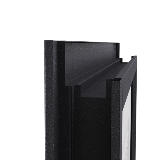 Дверь входная металлическая Гибсон 86x205 см правая классик беленый