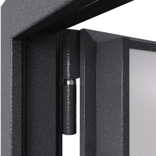 Дверь входная металлическая Гибсон 86x205 см правая классик беленый