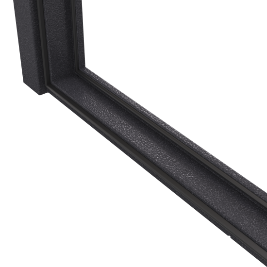 Дверь входная металлическая Гибсон 86x205 см правая классик беленый