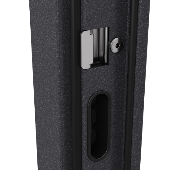 Дверь входная металлическая Гибсон 86x205 см правая классик беленый