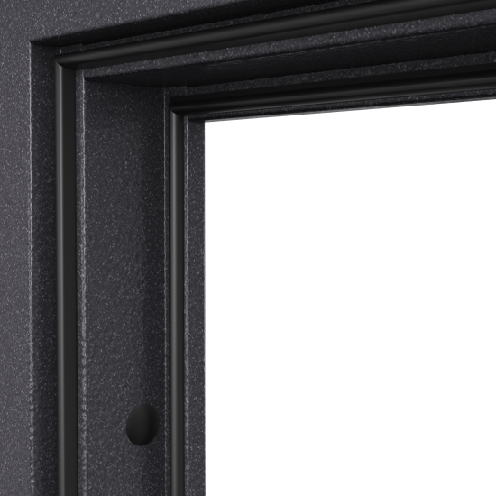 Дверь входная металлическая Гибсон 86x205 см правая классик беленый