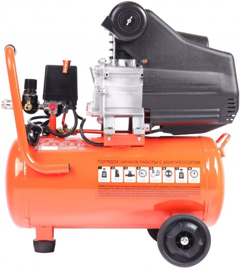 Компрессор поршневой масляный Patriot LRM 24/1.5C, 24 л 230 л/мин