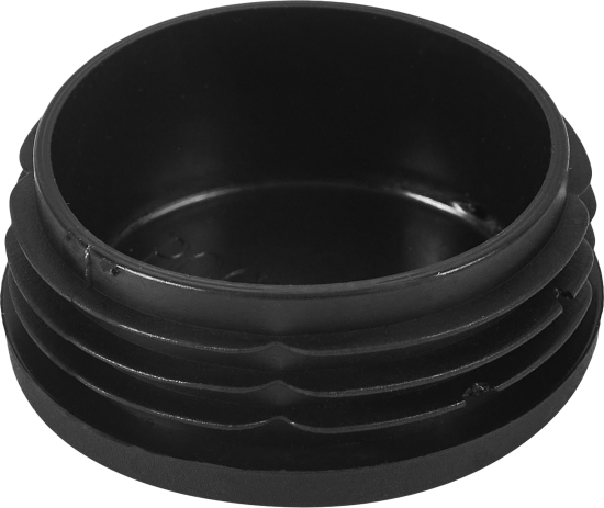 Заглушка универсальная ø42 мм полипропилен черный, 4 шт.