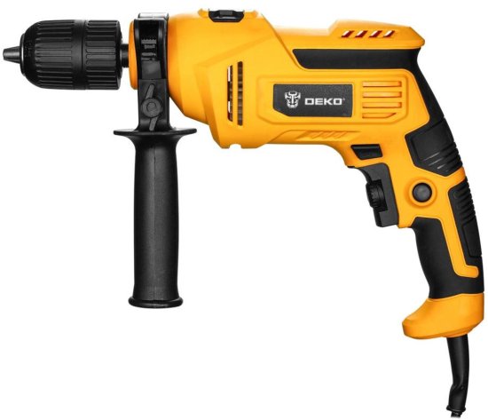 Дрель сетевая ударная Deko DKID700, 700 Вт