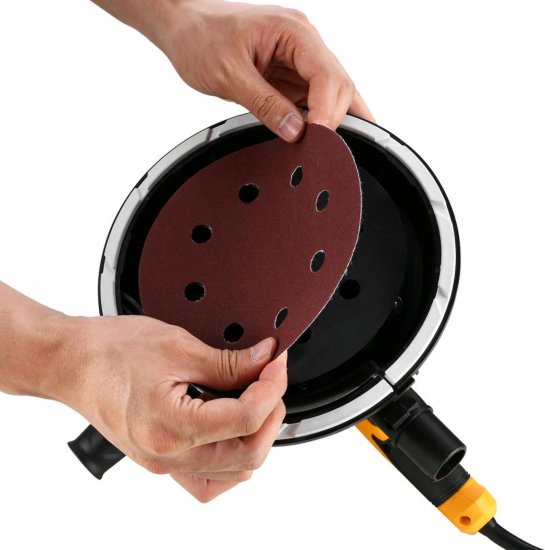 Машина шлифовальная для стен и потолков сетевая Deko DKWS950, 950 Вт, 180 мм