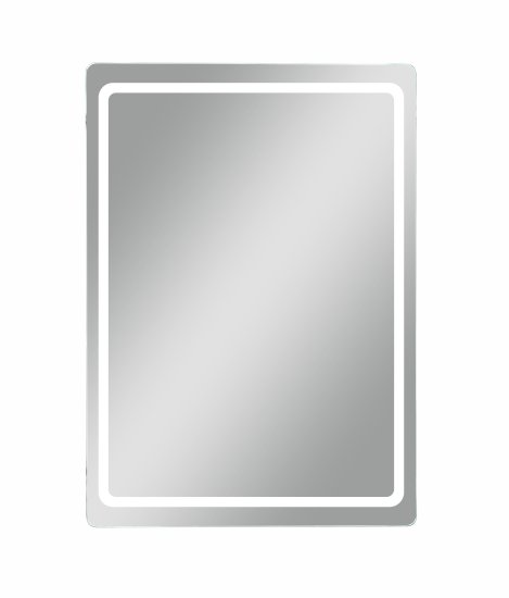 Шкаф зеркальный Easy Led подвесной с подсветкой 50x70 см цвет белый