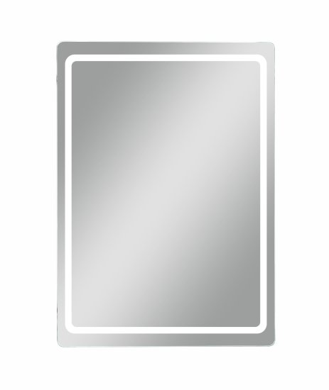 Шкаф зеркальный Easy Led подвесной с подсветкой 50x70 см цвет белый