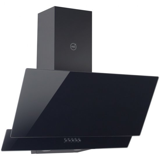 Кухонная вытяжка наклонная MBS Meryta 150 Glass 50 см черная