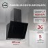 Кухонная вытяжка наклонная MBS Camellia 160 Glass 60 см черная