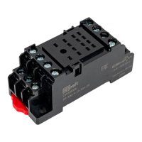 Разъем для крепления на din-рейку промежуточного реле пр-102 4 конт. (3-5)а DEKraft рр-102