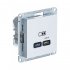 Розетка Systeme Electric USB ATLASDESIGN