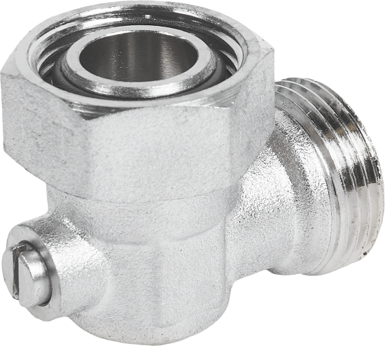 Узел нижнего подключения угловой раздельный Royal Thermo 3/4