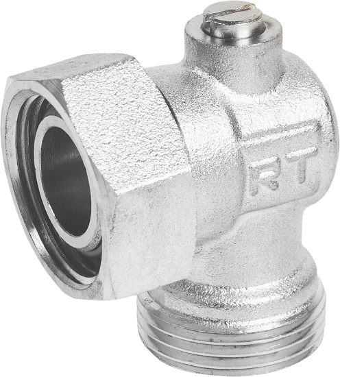 Узел нижнего подключения угловой раздельный Royal Thermo 3/4