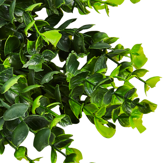 Искусственное растение Куст эвкалипта 36x22 см пластик цвет зеленый