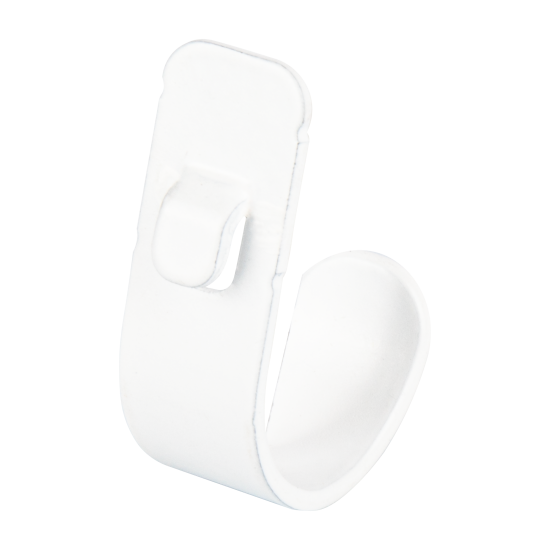 Крючок для перфорированной панели Spaceo сталь цвет белый