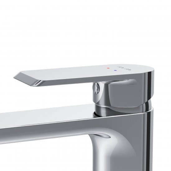 Смеситель для раковины AM.PM Flash F9H92000, однорычажный на столешницу цвет хром