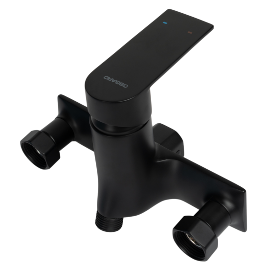 Смеситель для ванны Osgard Endi однорычажный универсальный с лейкой и шлангом цвет черный матовый